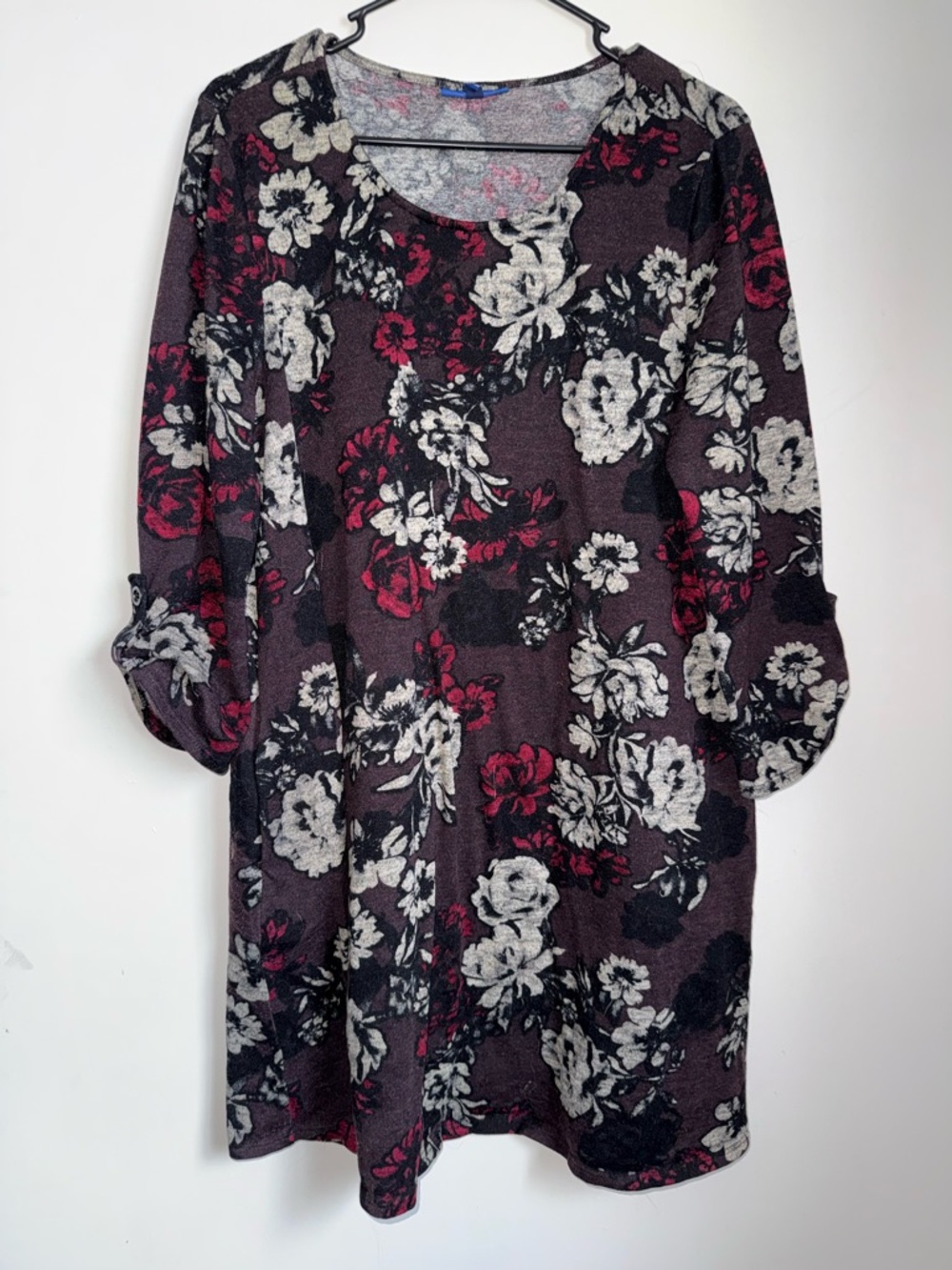 Women’s sweater dress with pockets XL